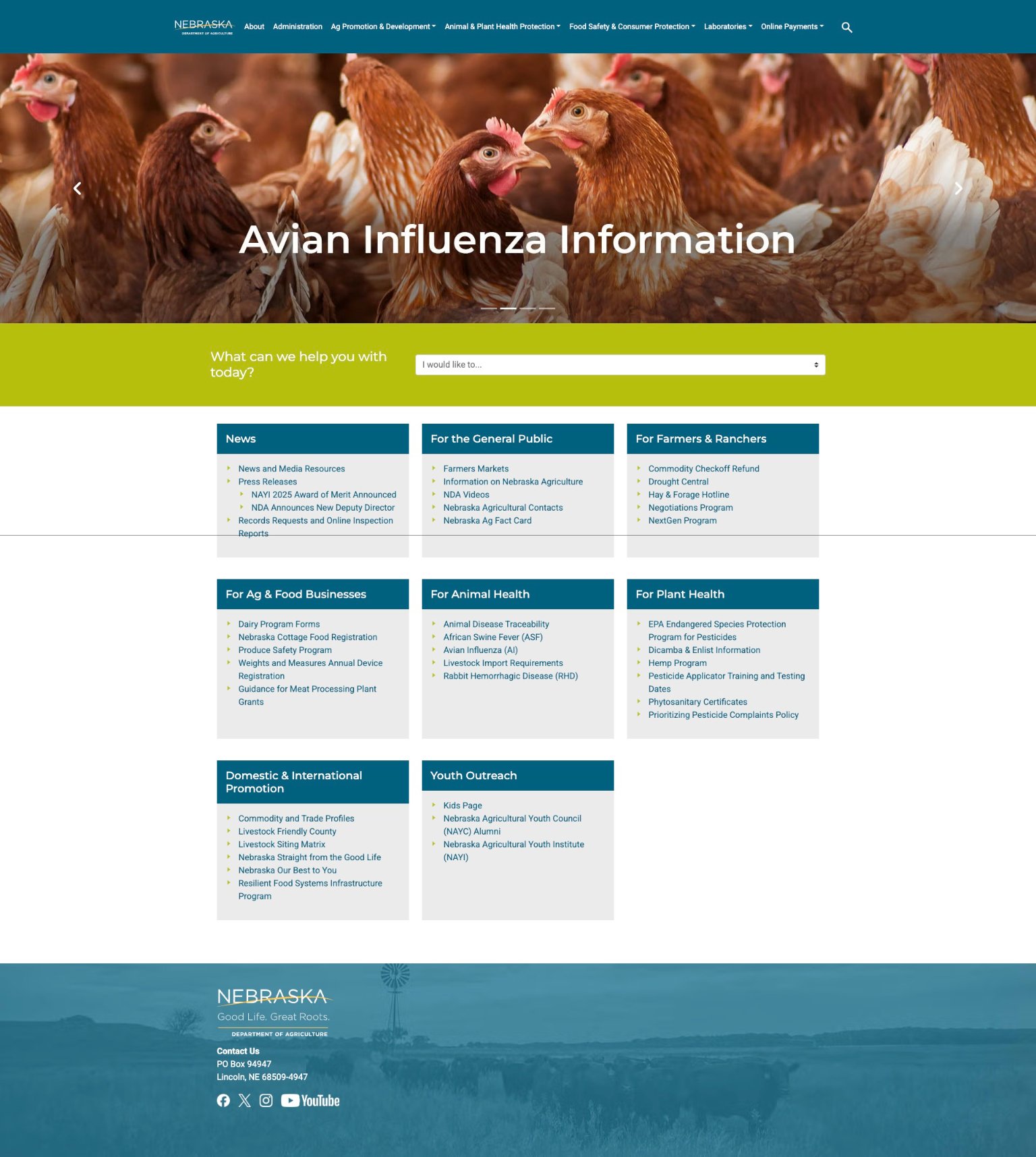 Nebraska Department of Agriculture